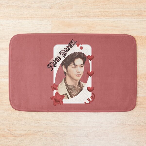 Item preview, Kang Daniel Kpop Solo Artist Card Red Aesthetic Collage Design designed and sold by AJUNICE STUDIO.