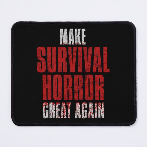 Item preview, Make Survival Horror Great Again distressed designed and sold by Power Up Prints.