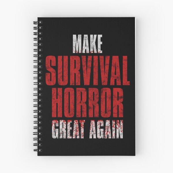 Item preview, Make Survival Horror Great Again distressed designed and sold by Power Up Prints.