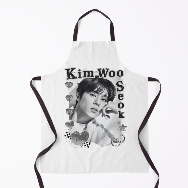Item preview, Kim Woo-seok Monsta X Kpop Solo Artist Black and White Collage Digital Art Portrait designed and sold by AJUNICE STUDIO.