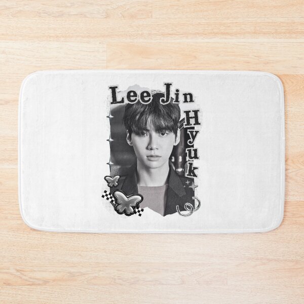 Item preview, Lee Jin-hyuk Kpop Solo Artist Black and White Collage Digital Art Portrait designed and sold by AJUNICE STUDIO.