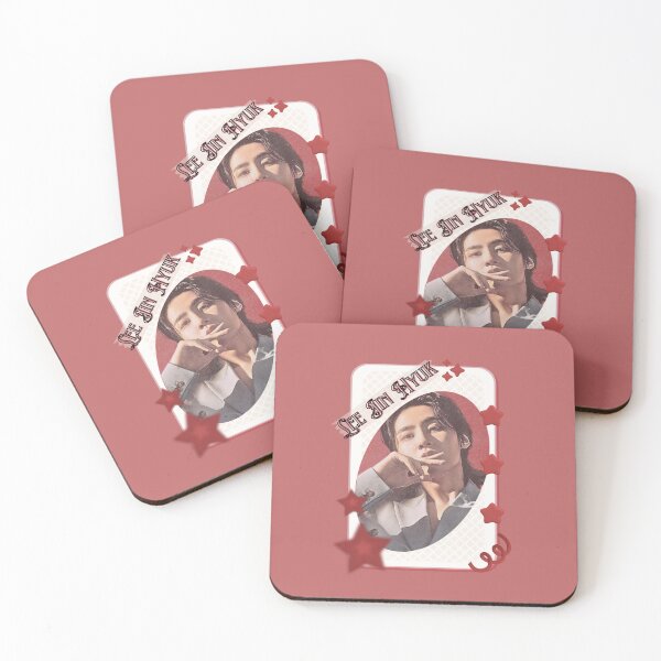 Item preview, Lee Jin-hyuk Kpop Solo Artist Card Red Aesthetic Collage Design designed and sold by AJUNICE STUDIO.