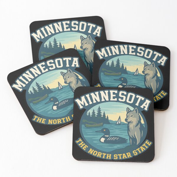Item preview, Minnesota - The North Star State designed and sold by GnuArt.