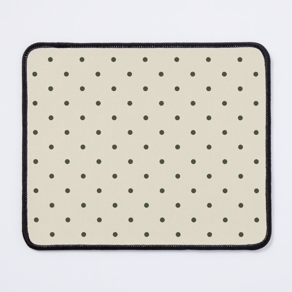 Item preview, Classic Dark Green & Cream Polka Dot Pattern Retro Minimalist Style Vintage Simple Dots designed and sold by DaisyHouse.