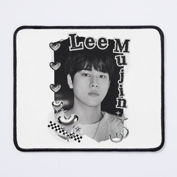 Item preview, Lee Mu-jin Kpop Solo Artist Black and White Collage Digital Art Portrait designed and sold by AJUNICE STUDIO.
