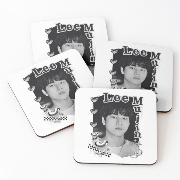 Item preview, Lee Mu-jin Kpop Solo Artist Black and White Collage Digital Art Portrait designed and sold by AJUNICE STUDIO.
