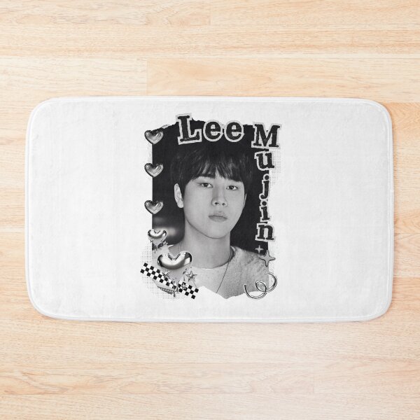 Item preview, Lee Mu-jin Kpop Solo Artist Black and White Collage Digital Art Portrait designed and sold by AJUNICE STUDIO.
