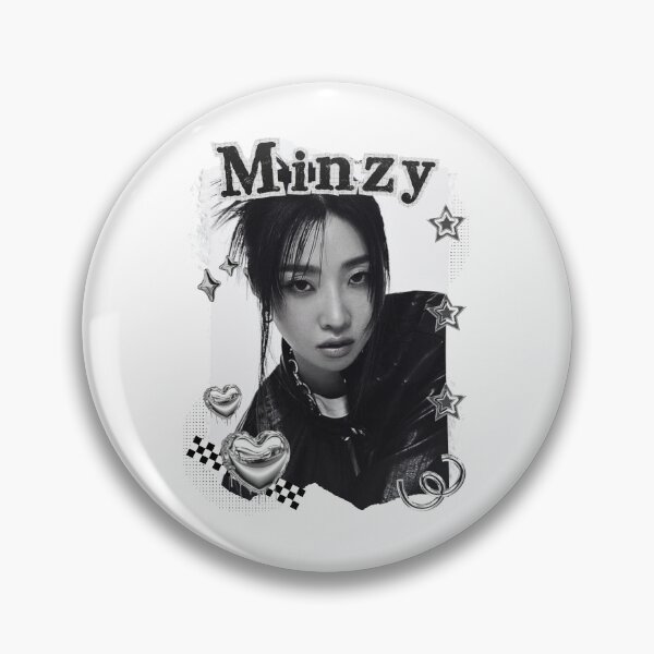 Item preview, Minzy Kpop Solo Artist Black and White Collage Digital Art Portrait designed and sold by AJUNICE STUDIO.