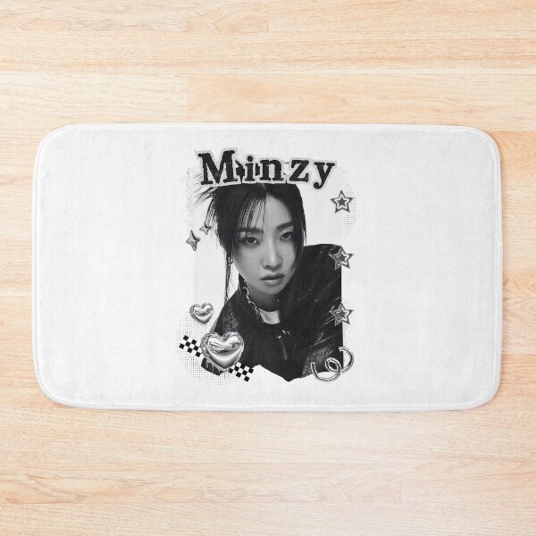 Item preview, Minzy Kpop Solo Artist Black and White Collage Digital Art Portrait designed and sold by AJUNICE STUDIO.