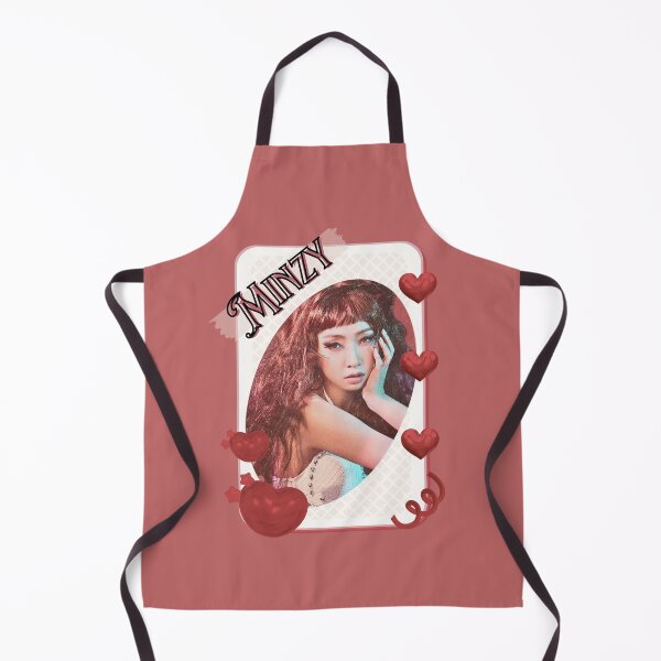 Item preview, Minzy Kpop Solo Artist Card Red Aesthetic Collage Design designed and sold by AJUNICE STUDIO.
