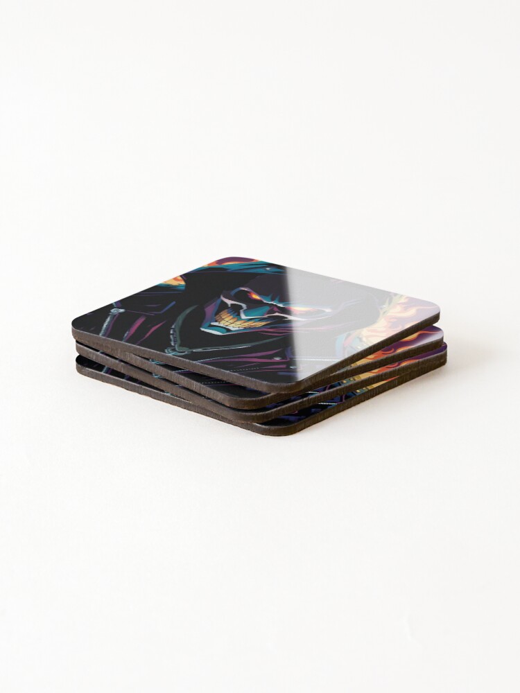 Thumbnail 4 of 5, Coasters (Set of 4), Infernal Rider designed and sold by csdesign73.
