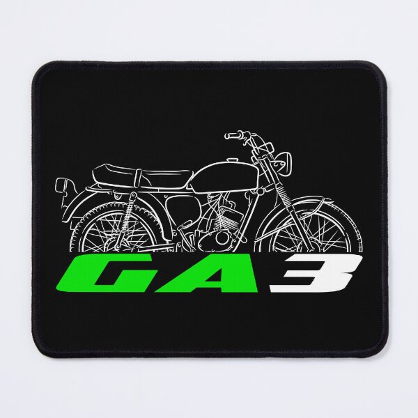 Item preview, Kawasaki 90 GA 1969-1970 for bikers, Motorcycle designed and sold by ThrottleArts.