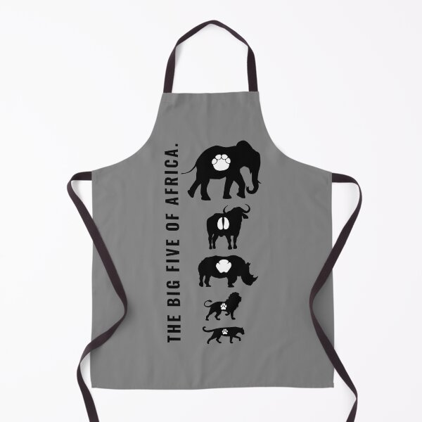 Item preview, The Big Five of Africa Paw Prints designed and sold by kiradreamshop.