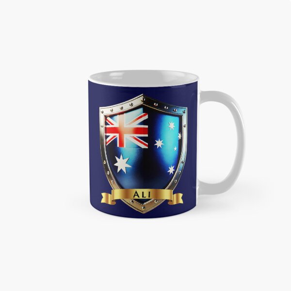 Item preview, Ali Family Australia Shield, Heritage in Bold Colours designed and sold by Highlandkings.