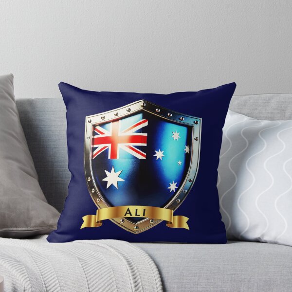 Item preview, Ali Family Australia Shield, Heritage in Bold Colours designed and sold by Highlandkings.