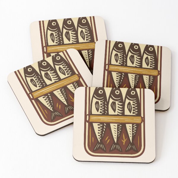 Item preview, A can of sardines in autumn designed and sold by Spanish Castles.