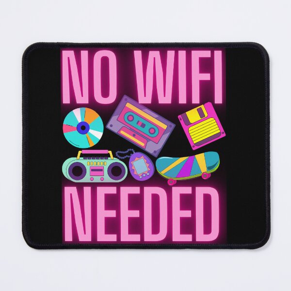 Item preview, No WiFi Needed Gifts For Retro Fans designed and sold by EggertoneArt.