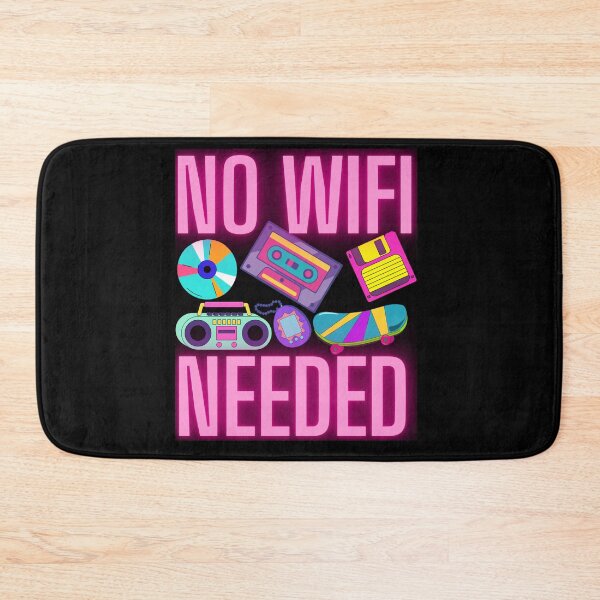 Item preview, No WiFi Needed Gifts For Retro Fans designed and sold by EggertoneArt.