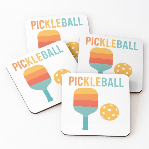 Item preview, Pickleball Sunset Paddle Minimal Design designed and sold by Graphics4X.