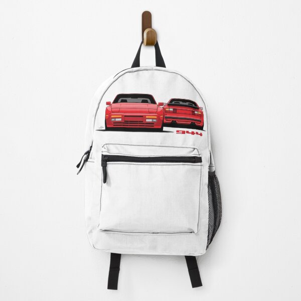 Item preview, Porsche 944 turbo Front rear retro Red Illustration designed and sold by blackdogshop.