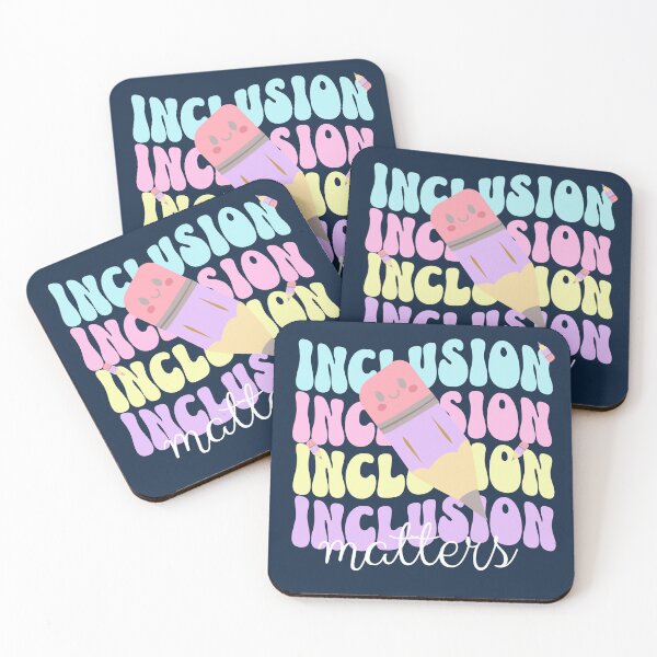 Item preview, Inclusion Matters | Cute Pastel Pencil Design for Teachers & Schools designed and sold by Grade A Gifts.