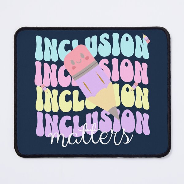 Item preview, Inclusion Matters | Cute Pastel Pencil Design for Teachers & Schools designed and sold by Grade A Gifts.