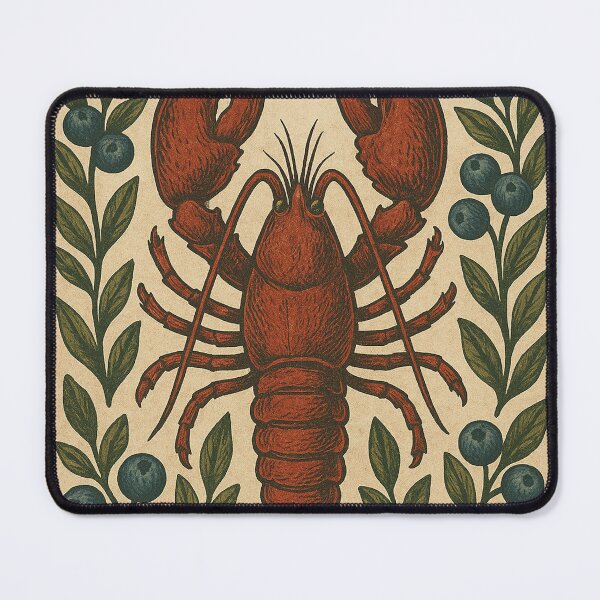 Item preview, Maine lobster folk art designed and sold by Spanish Castles.