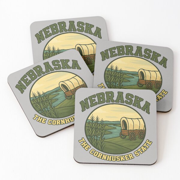 Item preview, Nebraska - The Cornhusker State designed and sold by GnuArt.