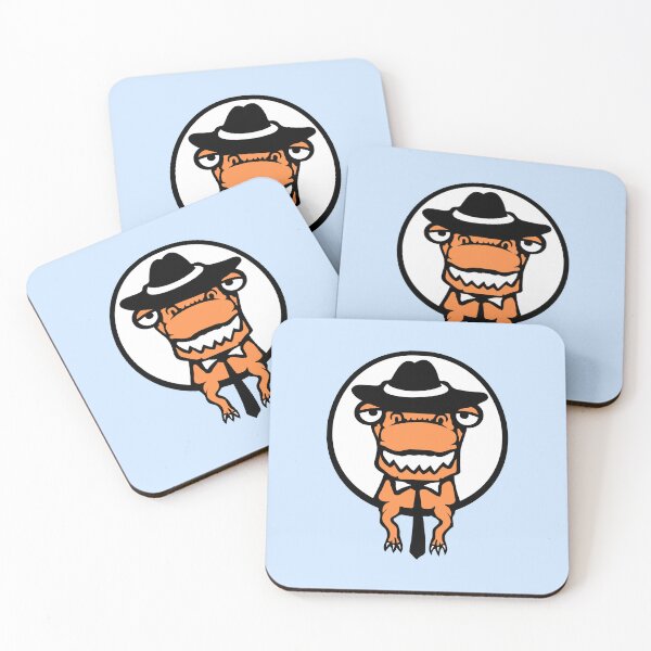 Item preview, Mr. T-Rex Tyrannosaurus Sir Gentleman Hat Tie Suit Dino designed and sold by shirt-o-mat.