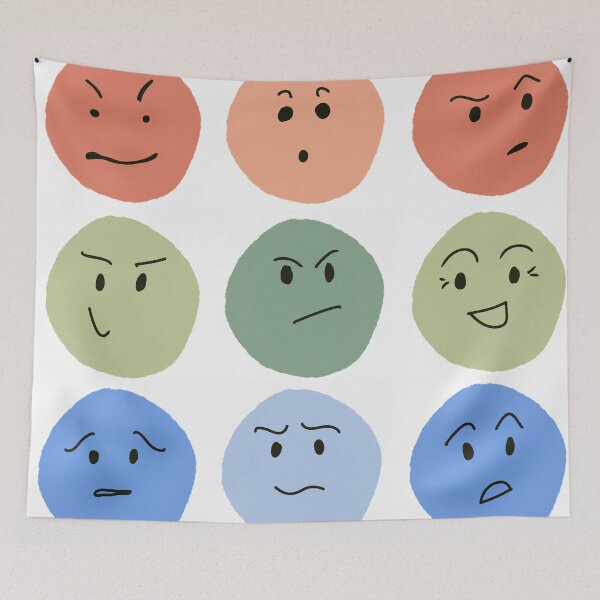 Item preview, Emotions designed and sold by CabinThreadCo.