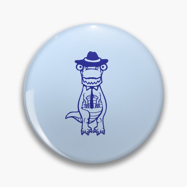 Item preview, Mr. T-Rex Tyrannosaurus Sir Gentleman Hat Tie Suit Gangster designed and sold by shirt-o-mat.