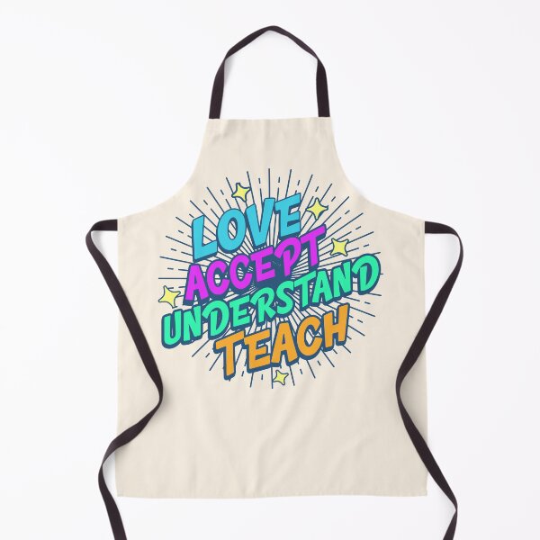 Item preview, Love Accept Understand Teach | Positive Teacher Inclusion Design designed and sold by Grade A Gifts.