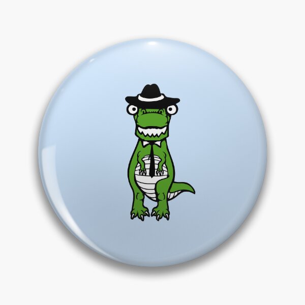 Item preview, Mr. T-Rex Tyrannosaurus Sir Gentleman Hat Tie Suit Gangster designed and sold by shirt-o-mat.