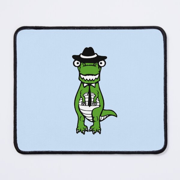Item preview, Mr. T-Rex Tyrannosaurus Sir Gentleman Hat Tie Suit Gangster designed and sold by shirt-o-mat.