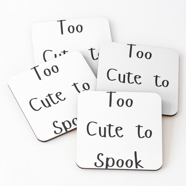 Item preview, too cute to spook designed and sold by InkFlicker-shop.