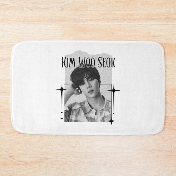 Item preview, Kim Woo-seok Kpop Solo Artist Scrapbook Collage Cozy Y2K Vintage Design designed and sold by HELL0WBELLO.