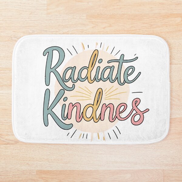 Item preview, Carry kindness everywhere you go with this simple and uplifting “Radiate Kindness” designed and sold by Rose Collection Shop.