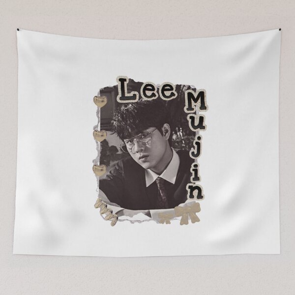 Item preview, Lee Mu-jin Kpop Solo Artist Scrapbook Collage Cozy Y2K Vintage Design designed and sold by HELL0WBELLO.