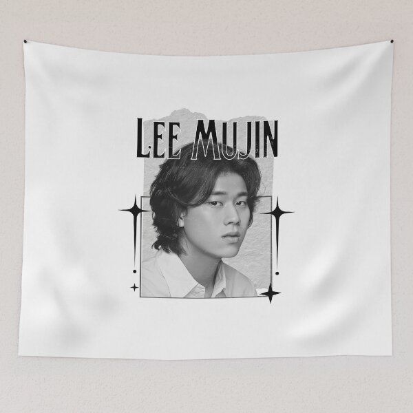 Item preview, Lee Mu-jin Kpop Solo Artist Scrapbook Collage Cozy Y2K Vintage Design designed and sold by HELL0WBELLO.