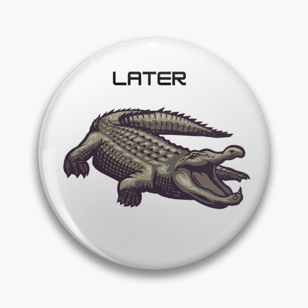 Item preview, Later aligator designed and sold by InkFlicker-shop.