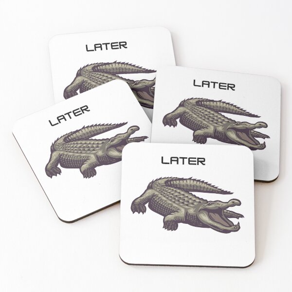 Item preview, Later aligator designed and sold by InkFlicker-shop.