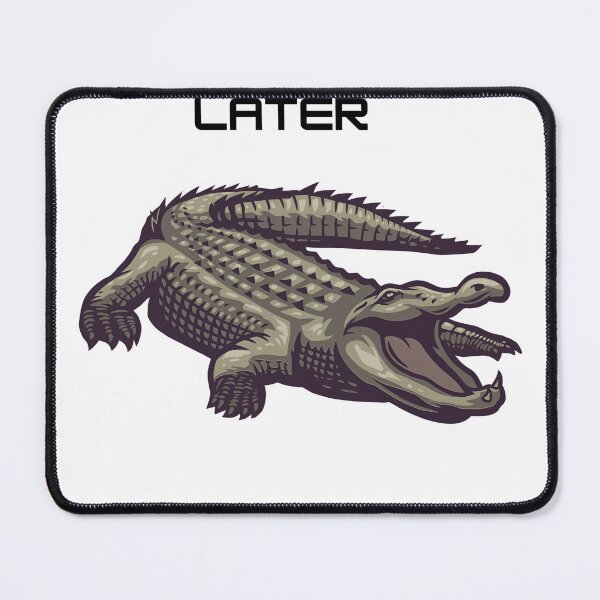 Item preview, Later aligator designed and sold by InkFlicker-shop.