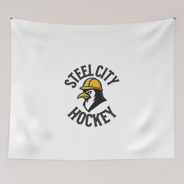 Item preview, Steel City Hockey – Grit & Grind Penguin Logo designed and sold by Rink Drip.