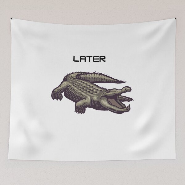 Item preview, Later aligator designed and sold by InkFlicker-shop.