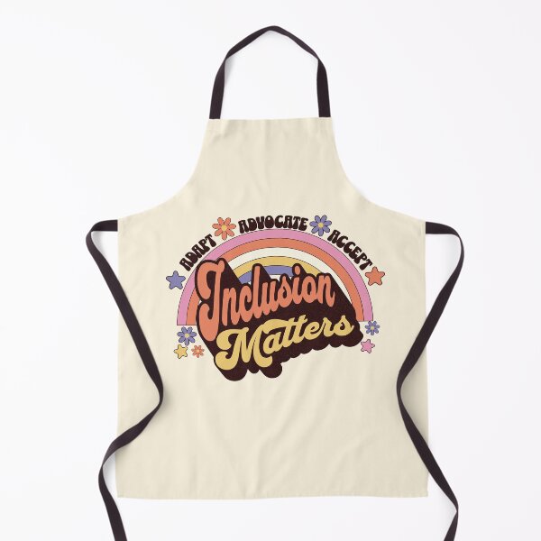 Item preview, Inclusion Matters Retro Rainbow | Advocate, Adapt, Accept designed and sold by Grade A Gifts.