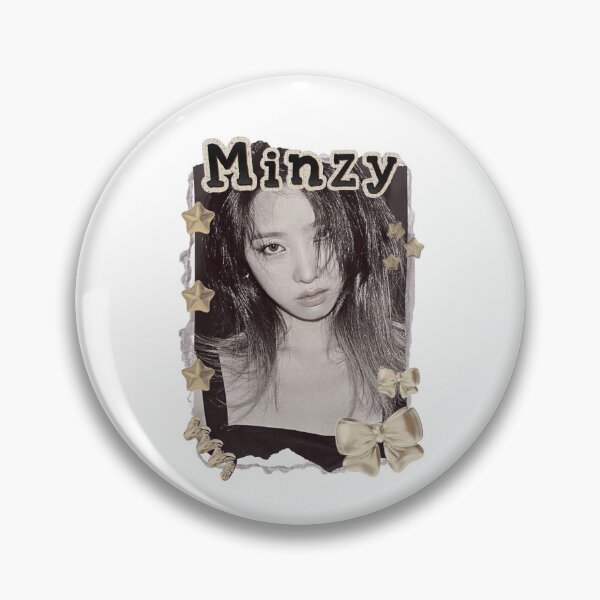 Item preview, Minzy Kpop Solo Artist Scrapbook Collage Cozy Y2K Vintage Design designed and sold by HELL0WBELLO.