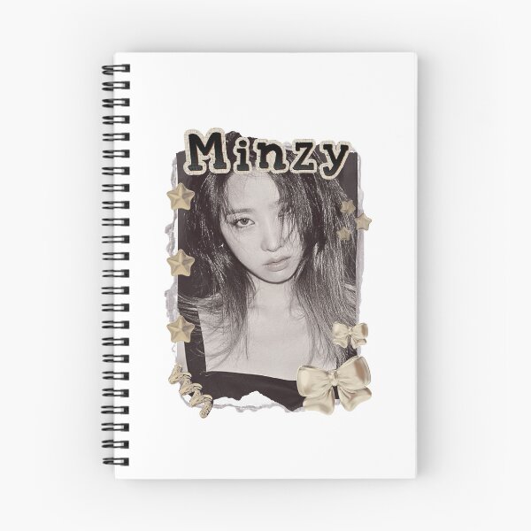 Item preview, Minzy Kpop Solo Artist Scrapbook Collage Cozy Y2K Vintage Design designed and sold by HELL0WBELLO.