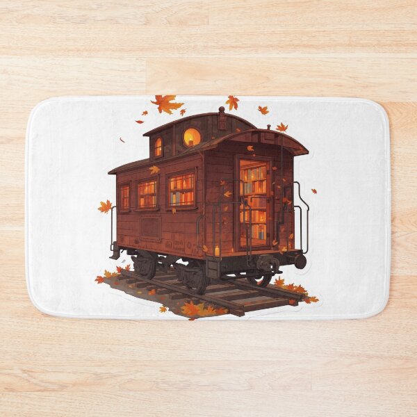 Item preview, Cozy Reading Nook on Train designed and sold by CozyinTime.
