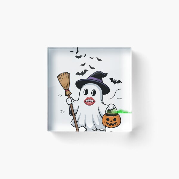 Item preview, cute ghost designed and sold by InkFlicker-shop.