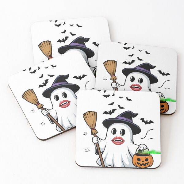 Item preview, cute ghost designed and sold by InkFlicker-shop.